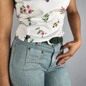 Dittos high rise light blue flare jeans